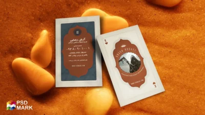 کارت ویزیت کلاسیک عکاس و طراح گرافیک – طرح خاص و لاکچری